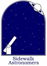 Logo sidewalk astronomy