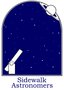 Logo sidewalk astronomy