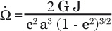 Lense-Thirring-Formel